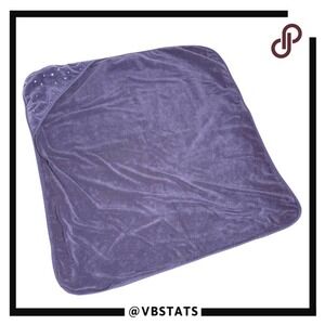 Pottery‎ Barn Kids Unisex 100% Cotton Star Print Hooded Towel Gray Size 32x28